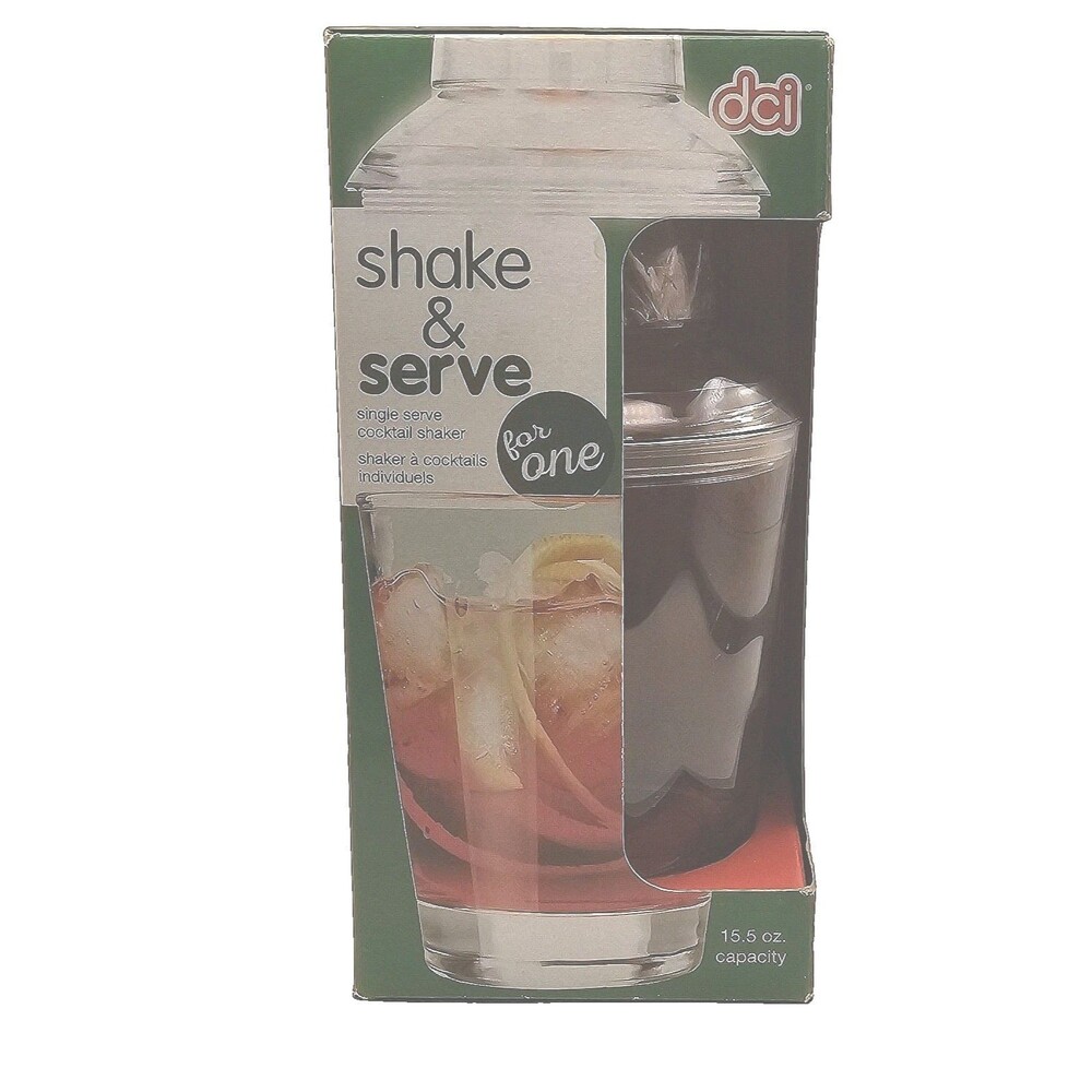 Cocktail "Shake & Serve for One" 15.5 oz capacity, brand new in sealed box